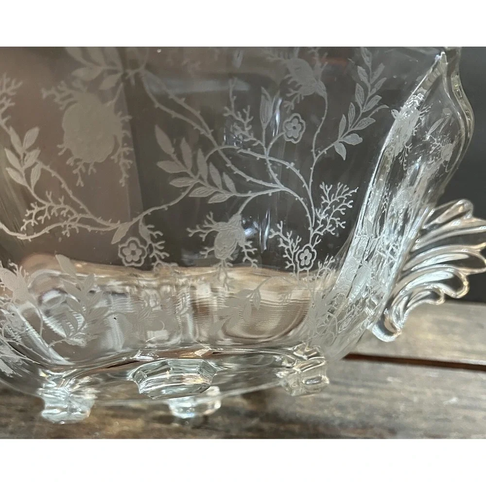 Fostoria elegant chintz